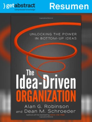 cover image of La organización conducida por ideas (resumen)